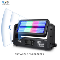 Luz de lavado a prueba de agua IP65 DMX Power Pro efecto completo RGBW Beam Stage LED Live Pixel Matrix Blinder Head luces móviles estroboscópicas