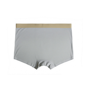 Boxer da <span class=keywords><strong>uomo</strong></span> in seta di ghiaccio per intimo estivo traspirante per taglie forti sportivi Anti-batterici comodi Boxer senza cuciture - Product Image 5
