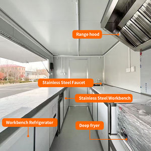 Remorque de restauration mobile, bar itinérant, traiteur, style vintage de luxe, mini, petite taille, nouveau modèle, remorque de type caravane <span class=keywords><strong>à</strong></span> chevaux - Product Image 2