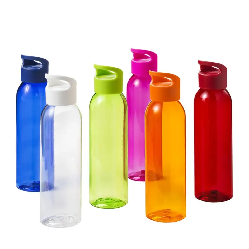 친환경 반짝이 플라스틱 체육관 직접 마시는 음료 물병 플라스틱 350ml 500ml 음료