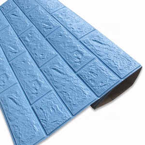 Autocollants de carreaux muraux, en mousse, pour salon, prix d'usine, bon marché, pour enfants - Product Image 1