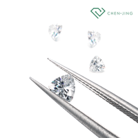 Diamant de laboratoire en vrac ChenJing, taille triangle, certifié IGI, couleur D, clarté, pour la fabrication de bijoux (vente en gros)