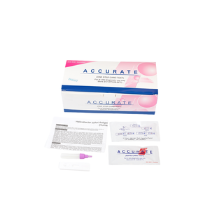 Schnelldiagnose-Testgerät H. Pylori <span class=keywords><strong>Ag</strong></span> Kassette Kolloidales Gold 99,9% Genauigkeit 3-5 Min. Reaktionszeit Glob <span class=keywords><strong>Biotech</strong></span> - Product Image 4