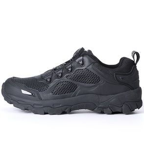 Zapatos de Senderismo Tácticos ESDY, Zapatos Deportivos para <span class=keywords><strong>Hombre</strong></span>, Zapatos de Entrenamiento de Montañismo al Aire Libre, <span class=keywords><strong>Botas</strong></span> Tácticas Grandes Negras - Product Image 3