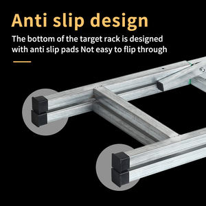 Support de cible en métal pour tir à l'arc SPG Support en acier inoxydable composé arc classique <span class=keywords><strong>étagère</strong></span>s de chasse échelle de <span class=keywords><strong>but</strong></span> support de jeu extérieur - Product Image 5