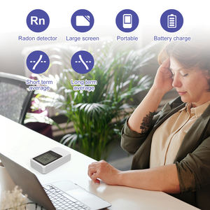Detector de <span class=keywords><strong>gas</strong></span> radón para el hogar 2025, ligero, fácil de usar, recargable, portátil, Digital, <span class=keywords><strong>medidor</strong></span> de radón, EE. UU., Alemania, Japón - Product Image 2