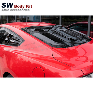 Mustang MB-cubierta de ventana trasera para Ford Mustang, embellecedor de ventana trasera modificada, ABS, 2015-2022 - Product Image 5