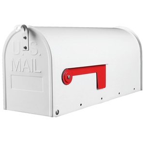 Buzón de Acero Resistente al Agua y a la Corrosión, Buzón <span class=keywords><strong>Exterior</strong></span> <span class=keywords><strong>para</strong></span> Casa y Jardín - Product Image 2