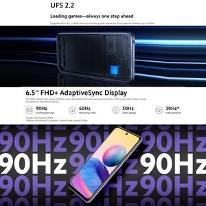 Xiaomi – smartphone Redmi Note 10 5G, téléphone portable d'origine, double SIM, écran de 6.5 pouces, batterie de 5000mAh, chargement <span class=keywords><strong>rapide</strong></span> - Product Image 5