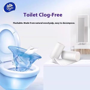 Vader 1400g10 Rollo de papel higiénico sin núcleo de 4 capas <span class=keywords><strong>Debao</strong></span> 140g Rollo sanitario de núcleo sólido Rollo de papel doméstico súper resistente - Product Image 4