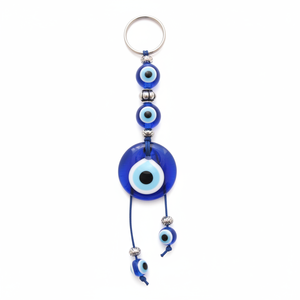 ORNEMENT DE VOITURE EN VERRE EVIL EYES 3X16 cm Outil de tournage unique et élégant pour décoration de véhicule - Product Image 2
