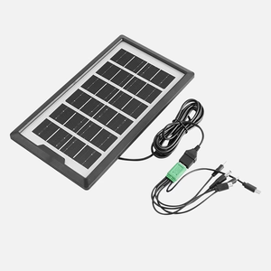 Sạc pin năng lượng mặt trời di động, tấm pin mặt trời tùy chỉnh 3.5W <span class=keywords><strong>6V</strong></span> để phát điện ngoài trời, sạc điện thoại di động - Product Image 1