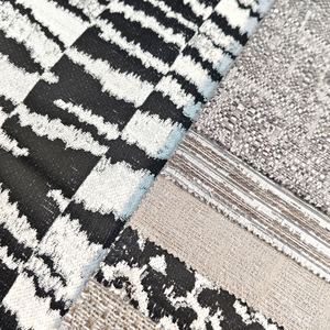 Tela de Cortina Jacquard Teñida con Hilo de Lujo con Ancho Continuo de 290 cm para Decoración de Ventanas de Sala de Estar - Product Image 1