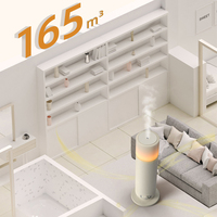 Diffuseur d'arômes sans eau SCENTA OEM avec contrôle par application pour la maison, logo personnalisé, diffuseur d'huiles intelligent à nébulisation