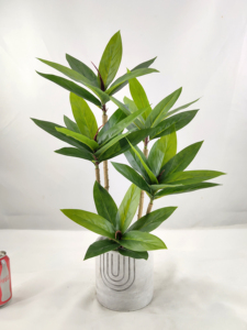 Plante verte artificielle en pot, 1 pièce, plante verte artificielle pour l'intérieur, paysage de jardin, <span class=keywords><strong>aménagement</strong></span> paysager, bonsaï, décoration simple - Product Image 6