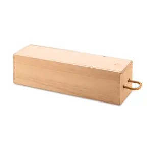 Caja VINBOX de madera de paulownia, merchandising personalizado - Product Image 3