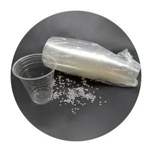 Pla resina di plastica materie prime 100% compostabili pla resina pla granello