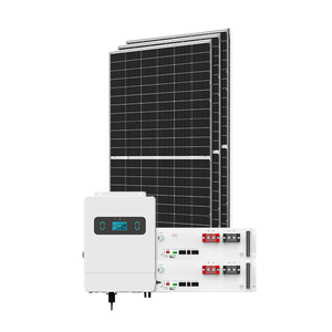 Kit de système d'énergie solaire hors réseau à haute efficacité <span class=keywords><strong>sans</strong></span> batterie pour une <span class=keywords><strong>électricité</strong></span> fiable dans les chalets de montagne - Product Image 1