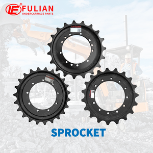 Onderstel Onderdelen Bovenste Onderkant Roller <span class=keywords><strong>Rubber</strong></span> Spoor Idler Stalen Spoor Groep Aandrijving Tandwiel Voor <span class=keywords><strong>Kobelco</strong></span> Sk Serie Graafmachine Onderdelen - Product Image 3