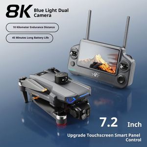 โดรนถ่ายภาพทางอากาศสำหรับผู้เริ่มต้น 4K หลบหลีกสิ่งกีดขวาง ควบคุมระยะไกล ส่งสัญญาณ 3 กม. บินได้นาน 40 นาที ไจโร 6 แกน แบบไร้แปรง - Product Image 2