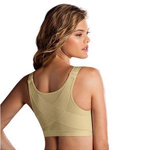 Corrector <span class=keywords><strong>postoperatorio</strong></span> de postura S-5XL para mujeres, sostén <span class=keywords><strong>postoperatorio</strong></span> de cierre frontal, a prueba de golpes, para mastección médica, para cáncer de pecho - Product Image 6
