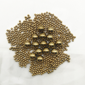 솔리드 황동 볼 황동 도금 스틸 볼 8mm 10mm 나사산 고광택 DIN 표준 - Product Image 5