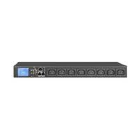 PDU intelligent 19 pouces avec prises C13/C19/Schuko/NEMA | Unité de distribution d'énergie de surveillance à distance 6/8 prises 1 phase 110V-240V