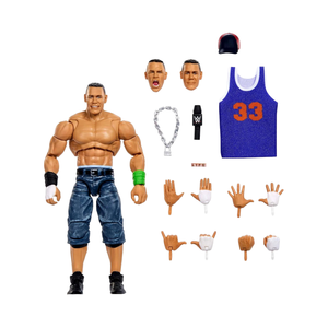 Custom OEM Hot Sale WWE John Cena 6-Zoll-Plastik-Actionfigur Zubehör-Set, 10+ Teile mit austauschbaren Köpfen und Händen - Product Image 1