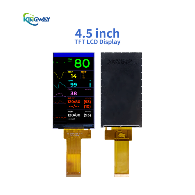 KINGWAY 4.5 Inch Capacitive Touch Screen Display Module MIPI Interface IPS LCD TFT for Smart Home Industrial Use