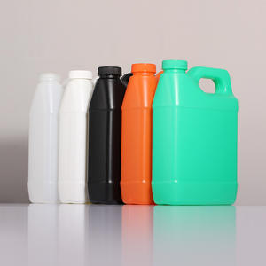 White <b>Plastic</b> Bucket 250ml 500ml 1000ml 1800ml 3800ml Square Hdpe Food Grade Chemical Household Beverage <b>Packaging</b> - Product Image 2