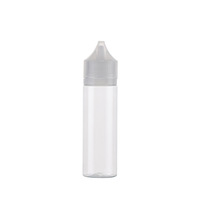 Flacon d'injection en plastique noir pour animaux de compagnie avec bouchon à vis sous pression de 10 ml, 15 ml, 30 ml, 50 ml