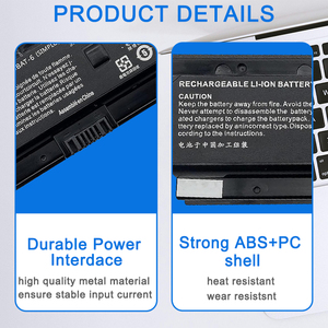 NB50BAT-6 Замена батареи для Clevo NB50TK1/Hasee DD3 Plus ZX6-CP5S /Shinelon HUIMIEZHE DD2/Wooking 17T5/Cjscope QX-350 RX - Product Image 3