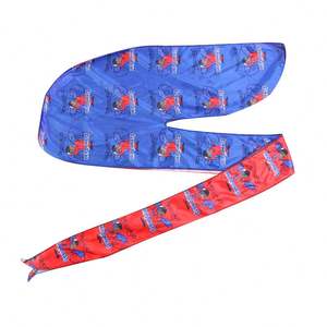 Durag en soie personnalisé avec logo, multifonction, faible MOQ, impression intégrale, couvre-chef pour hommes et femmes, sports de plein air, OEM/ODM personnalisé - Product Image 5