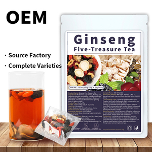 ชาสมุนไพรโสมผสมสมุนไพรต่างๆ สำหรับชงร้อนในน้ำ บรรจุภัณฑ์แบบแห้ง - Product Image 3