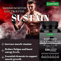 Capsules d'électrolytes en marque privée, augmentent la résistance musculaire, réduisent la fatigue, favorisent la croissance musculaire, compléments nutritionnels