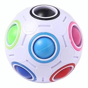 Cross-Biên Giới Mới Mô Hình Đồ Chơi Cầu Vồng Nhựa Ma Thuật <span class=keywords><strong>Cube</strong></span> Trẻ Em Của Brain Đào Tạo Con Quay Hồi Chuyển Hình Dạng Người Ngoài Hành Tinh Cầu Vồng Fidget Cubes - Product Image 1