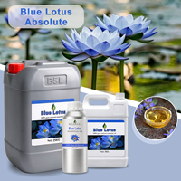 Huile essentielle absolue de fleur de lotus bleu de qualité cosmétique pure pour le visage et le diffuseur - 100% naturelle, extrait de Nymphaea Caerulea par extraction au CO2