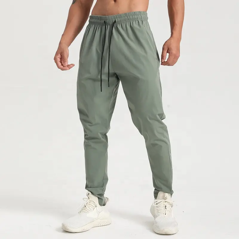 Men Winter Straight Activewear Mens Dry Fit Jogging Pants With Side Pocket