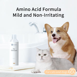 Fabrika OEM köpek şampuanı kaşıntılı cilt kabartma Pet köpekler <span class=keywords><strong>i</strong></span>çin şampuan ve saç kremi derin temizlik köpek kedi şampuan - Product Image 4