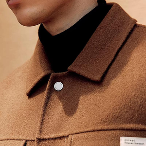 Classique <span class=keywords><strong>marron</strong></span> <span class=keywords><strong>Tweed</strong></span> Slim Fit hommes <span class=keywords><strong>Blazer</strong></span> respirant coton-polyester Smart décontracté affaires smoking simple boutonnage <span class=keywords><strong>blazer</strong></span> décontracté - Product Image 5