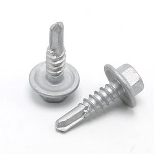 Prix de gros Din7504 Parafuso Auto Brocante taille personnalisée en acier inoxydable au carbone tête hexagonale 2.5 vis auto-perceuses - Product Image 2