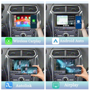 Decodificador de Interfaz Viknav Linux para Ford Explorer 2011-2016, CarPlay Inalámbrico, Android Auto, Navegación GPS, Pantalla Original - Product Image 6