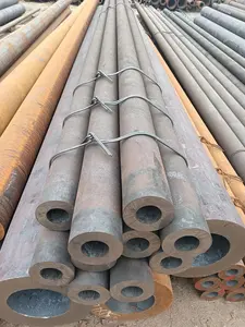 Tubería de acero sin costura de paredes gruesas 45 #, laminado en caliente DIN certificado API para uso mecánico de equipos, tubería de hierro de gran <span class=keywords><strong>calibre</strong></span> 20 # - Product Image 5