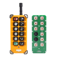 Control remoto de grúa móvil Universal de una sola velocidad con 8 teclas, superventas, 2 uds.
