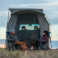 Portable tente Camp extérieur Oxford automatique ouverture rapide coffre hayon ombre Camping tente Suv arrière grande voiture tente pour Camping
