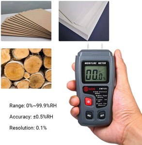 Hygromètre Portable 4 Modes pour <span class=keywords><strong>Bois</strong></span> – Testeur d'Humidité du <span class=keywords><strong>Bois</strong></span> Type Pince – Instrument de Mesure de l'Humidité du <span class=keywords><strong>Bois</strong></span> – Testeur de Fuites d'Eau Manuel – Ventes Flash - Product Image 2