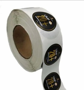 <strong>Custom</strong> Gold Foil Vinyl Roll Shampoo Stickers Waterproof Logo <strong>Product</strong> <strong>Labels</strong> for Cosmetic Bottles Holographic Holographic - Product Image 3