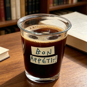 Glass Drinkware Set With Letter Print Transparent Cups For Cold Drinks Party Use - Product Image 4