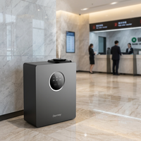 Diffuseur d'arômes grande surface 3000 CBM sans eau, commercial, pour CVC, avec contrôle WiFi, en métal, pour hall d'hôtel et bureau