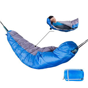 Saco de Dormir, Manta, <span class=keywords><strong>Hamaca</strong></span> Cosida, Impermeable, para Acampar al Aire Libre, Relleno de Plumón de Pato 800, 100% Nailon, Edredón para Acampar - Product Image 1